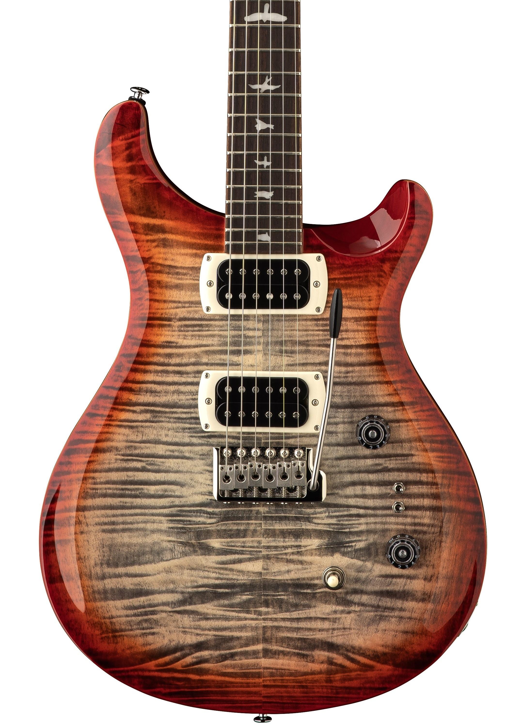 PRS SE Custom 24-08 Electric Guitar in Charcoal Cherry Burst (2026